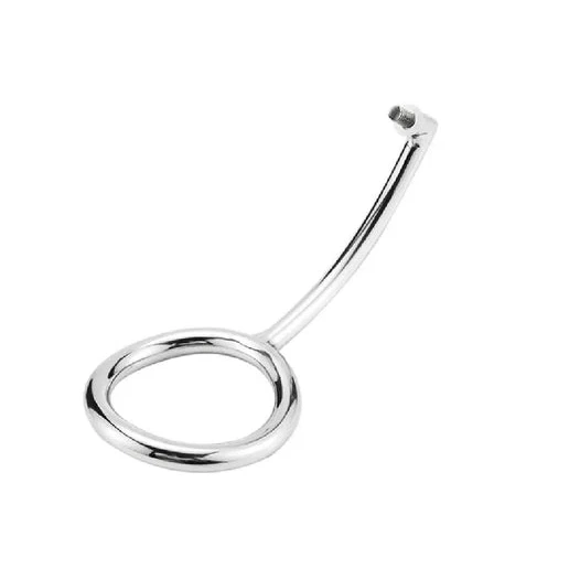 4663 Cock Ring Hook Stainless Anal Set with Steel DiscreetChoice 0702